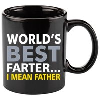 World's Best Farter I Mean Father 11oz C Handle Ceramic Mug