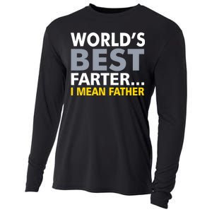 World's Best Farter I Mean Father Cooling Performance Long Sleeve Crew