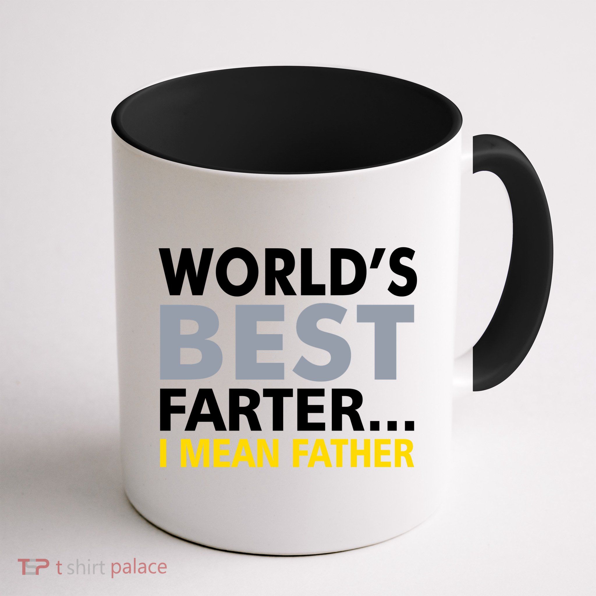 World's Best Farter I Mean Father Funny Dad Coffee Mug