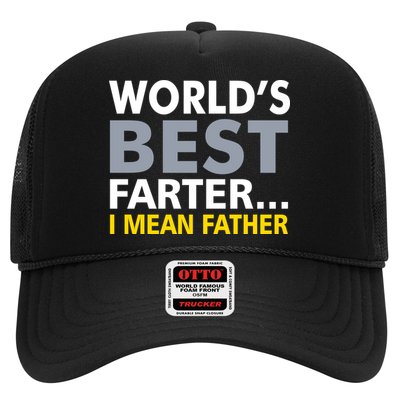 World's Best Farter I Mean Father Funny Dad Trucker Hat