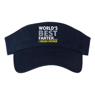 World's Best Farter I Mean Father Funny Dad Visor
