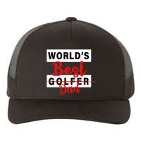 World's Best Golfer Dad Yupoong Adult 5-Panel Trucker Hat