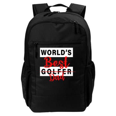 World's Best Golfer Dad Daily Commute Backpack