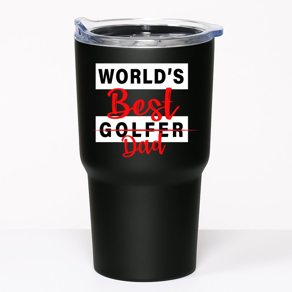World's Best Golfer Dad Tumbler