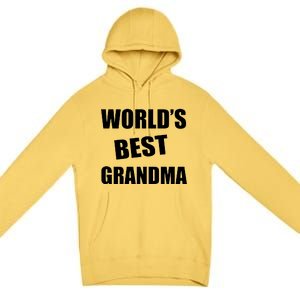 World's Best Grandma Premium Pullover Hoodie