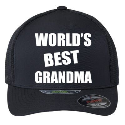 World's Best Grandma Flexfit Unipanel Trucker Cap