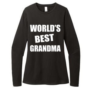 World's Best Grandma Womens CVC Long Sleeve Shirt