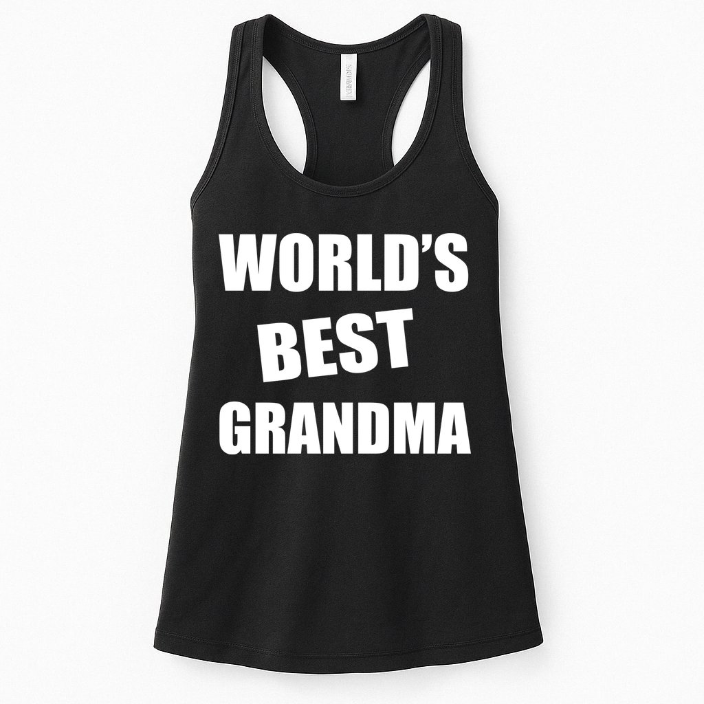 World's Best Grandma Womens Tank Top