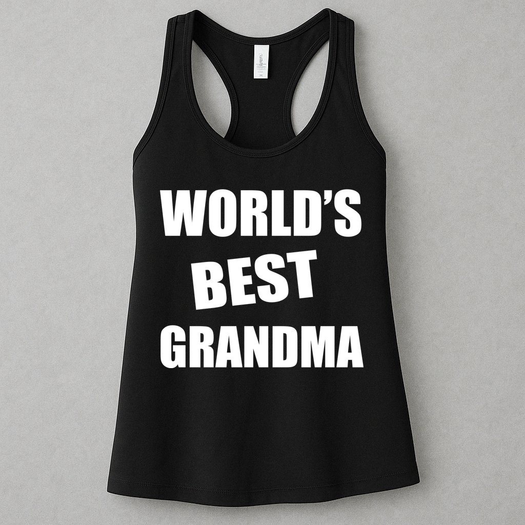 World's Best Grandma Womens Tank Top