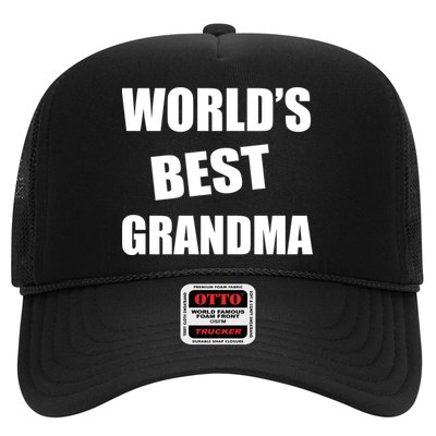 World's Best Grandma Trucker Hat