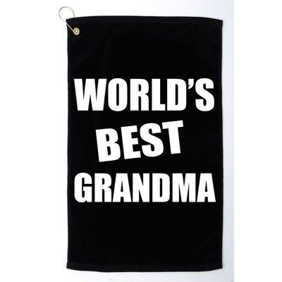 World's Best Grandma Golf Towel