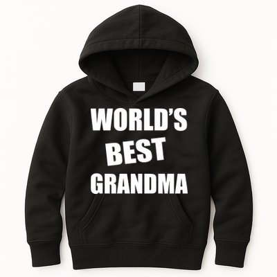 World's Best Grandma Kids Hoodie