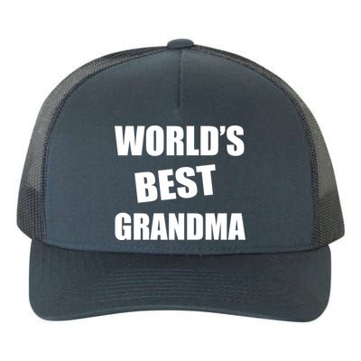 World's Best Grandma Yupoong Adult 5-Panel Trucker Hat