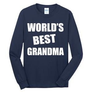 World's Best Grandma Tall Long Sleeve T-Shirt