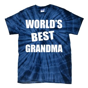 World's Best Grandma Tie-Dye T-Shirt