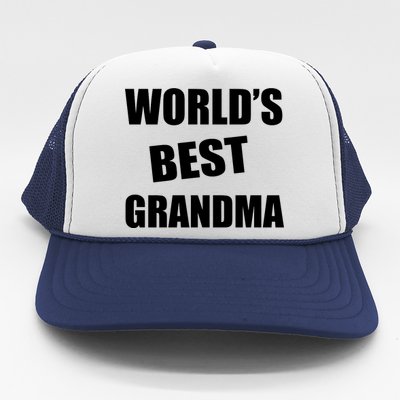 World's Best Grandma Trucker Hat