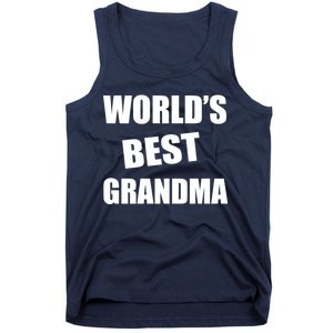 World's Best Grandma Tank Top