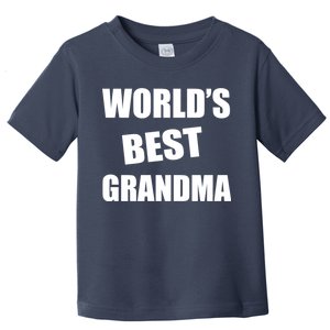 World's Best Grandma Toddler T-Shirt