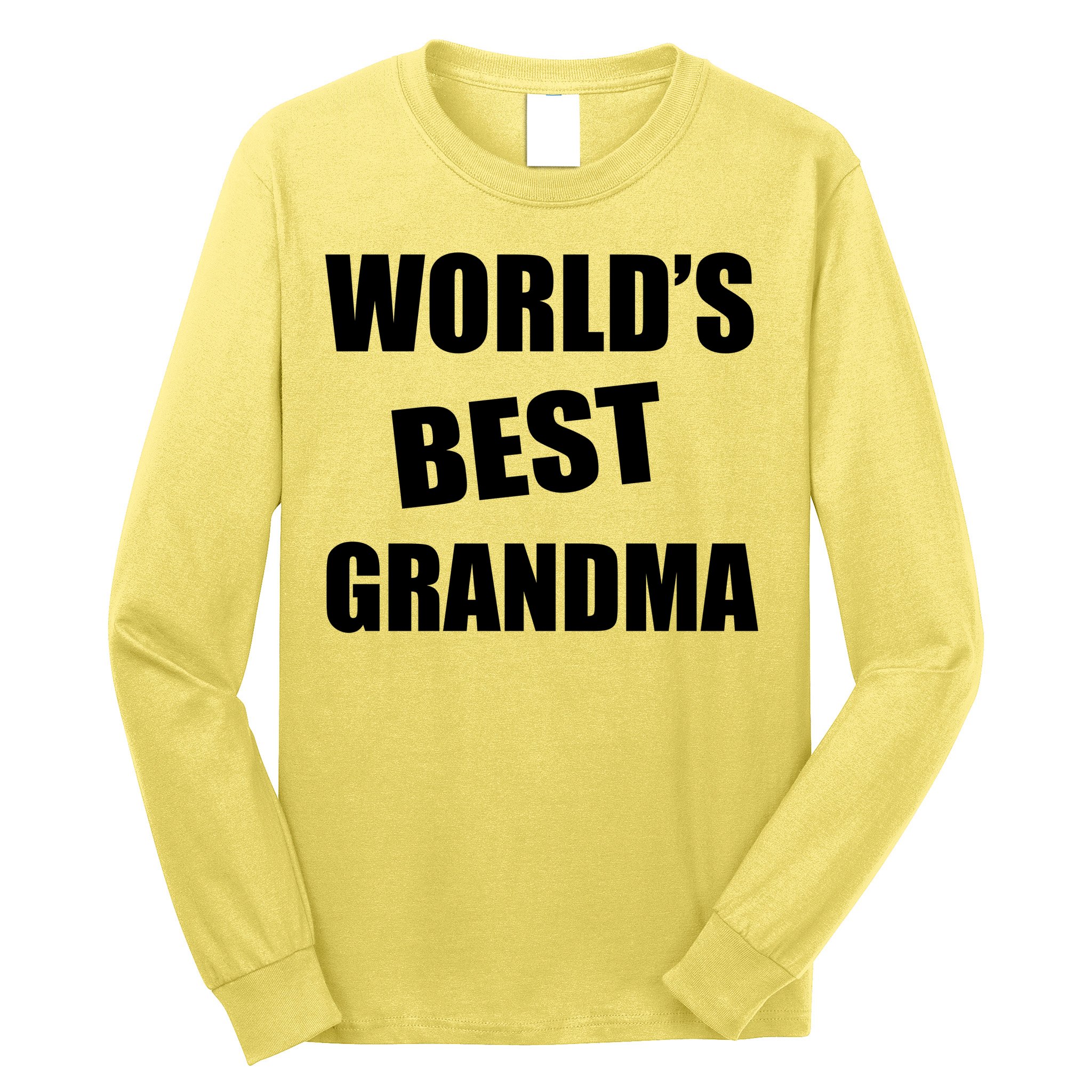 World's Best Grandma Long Sleeve Shirt