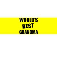 World's Best Grandma Bumper Sticker