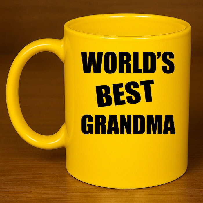 World's Best Grandma 11oz C Handle Ceramic Mug
