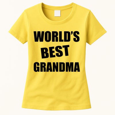 World's Best Grandma Womens T-Shirt