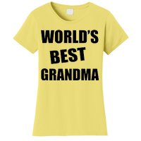 World's Best Grandma Women's T-Shirt