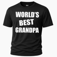 World's Best Grandpa Cooling Performance Crew T-Shirt