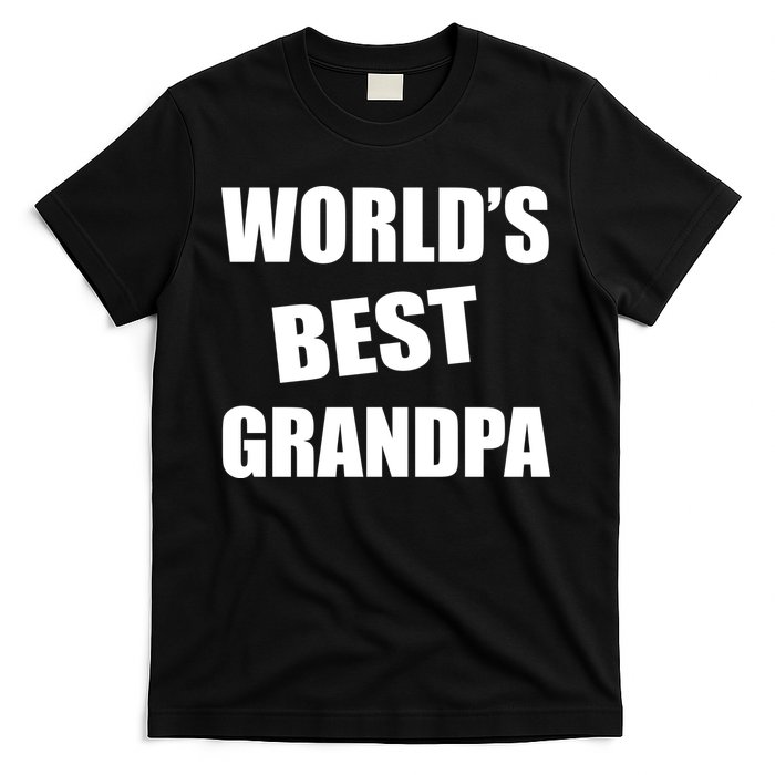 World's Best Grandpa T-Shirt