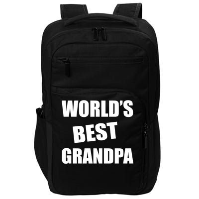 World's Best Grandpa Impact Tech Backpack