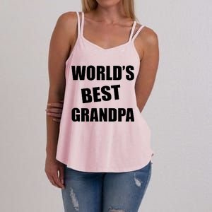 World's Best Grandpa Women's Strappy Tank