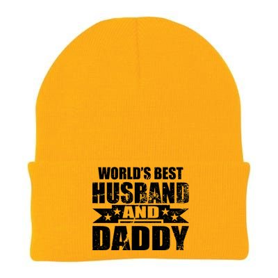 World's Best Husband And Daddy Knit Cap Winter Beanie