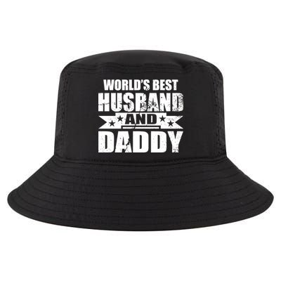 World's Best Husband And Daddy Cool Comfort Performance Bucket Hat