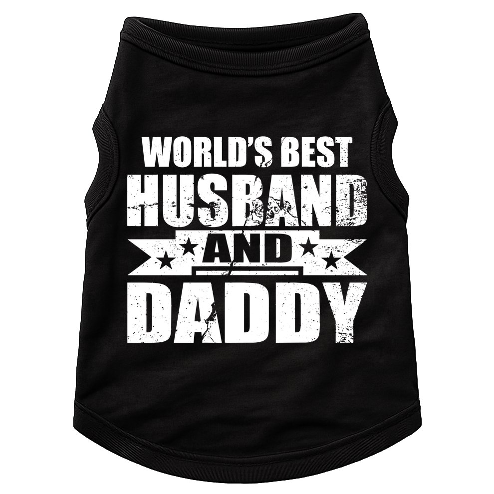 World's Best Husband And Daddy Doggie Tank
