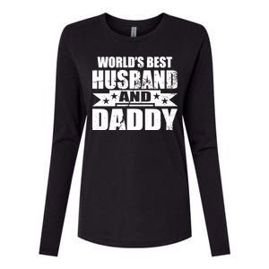 World's Best Husband And Daddy Womens Cotton Relaxed Long Sleeve T-Shirt