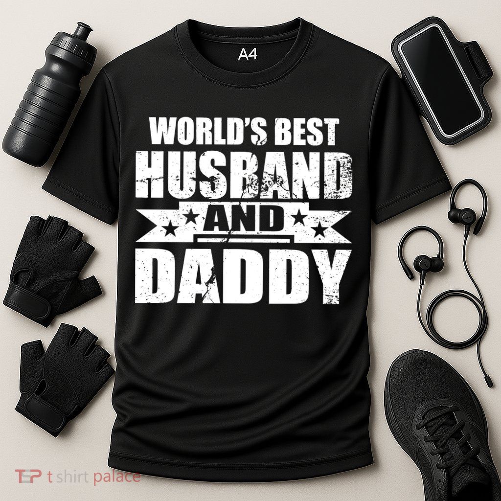 World's Best Husband And Daddy Performance Shirt