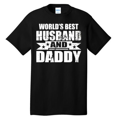 World's Best Husband And Daddy Tall T-Shirt