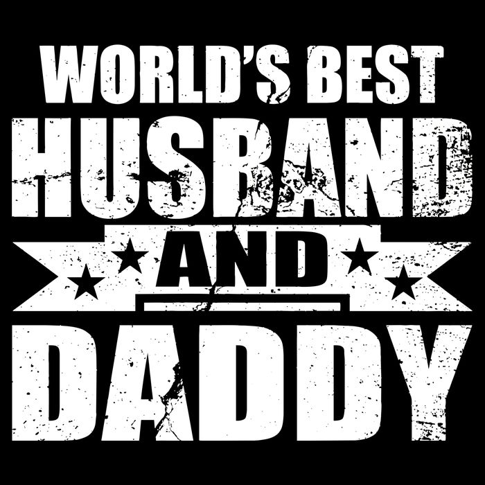 World's Best Husband And Daddy Button