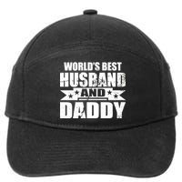 World's Best Husband And Daddy 7-Panel Snapback Hat