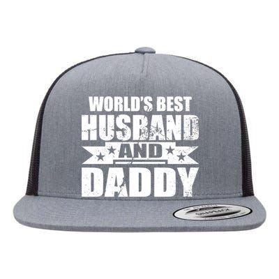 World's Best Husband And Daddy Flat Bill Trucker Hat