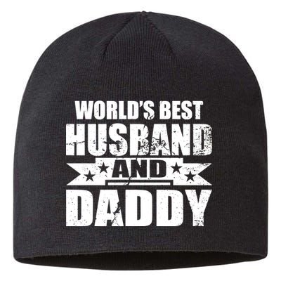 World's Best Husband And Daddy Sustainable Beanie