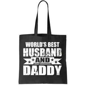 World's Best Husband And Daddy Tote Bag