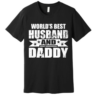 World's Best Husband And Daddy Premium T-Shirt
