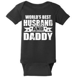 World's Best Husband And Daddy Baby Bodysuit