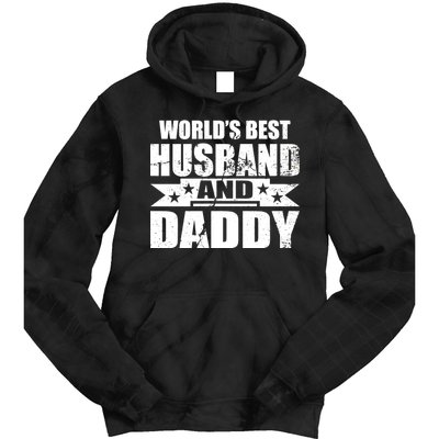 World's Best Husband And Daddy Tie Dye Hoodie