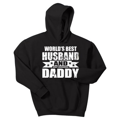 World's Best Husband And Daddy Kids Hoodie