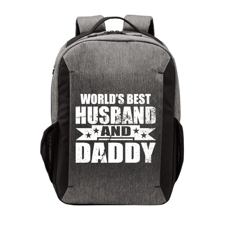 World's Best Husband And Daddy Vector Backpack