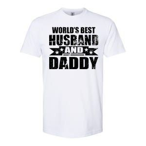 World's Best Husband And Daddy Softstyle CVC T-Shirt