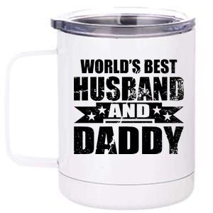 World's Best Husband And Daddy 12 oz Stainless Steel Tumbler Cup