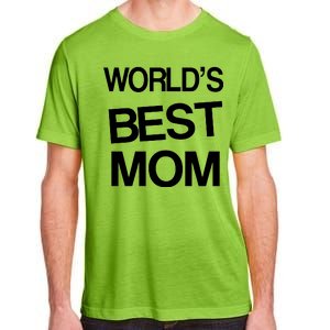 World's Best Mom Adult ChromaSoft Performance T-Shirt